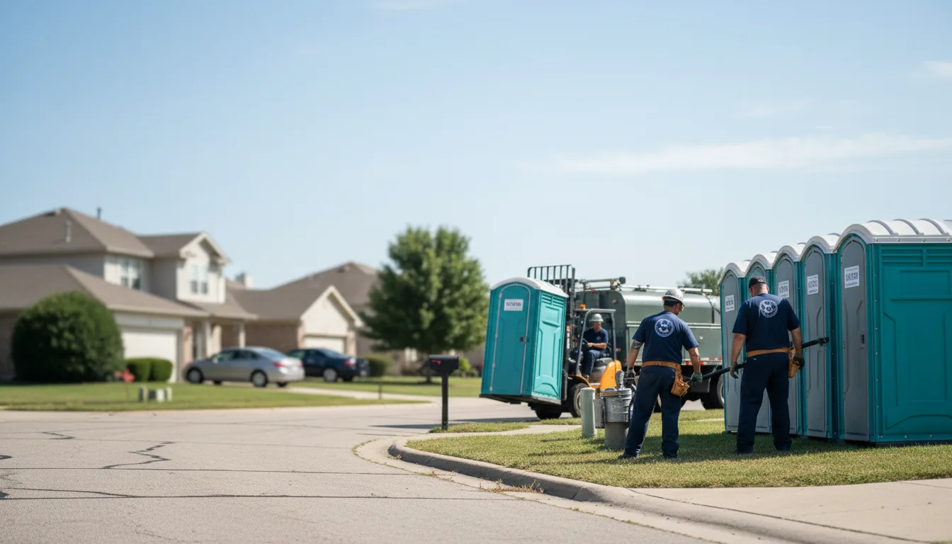 Porta Potty Rental in New Braunfels, TX near me